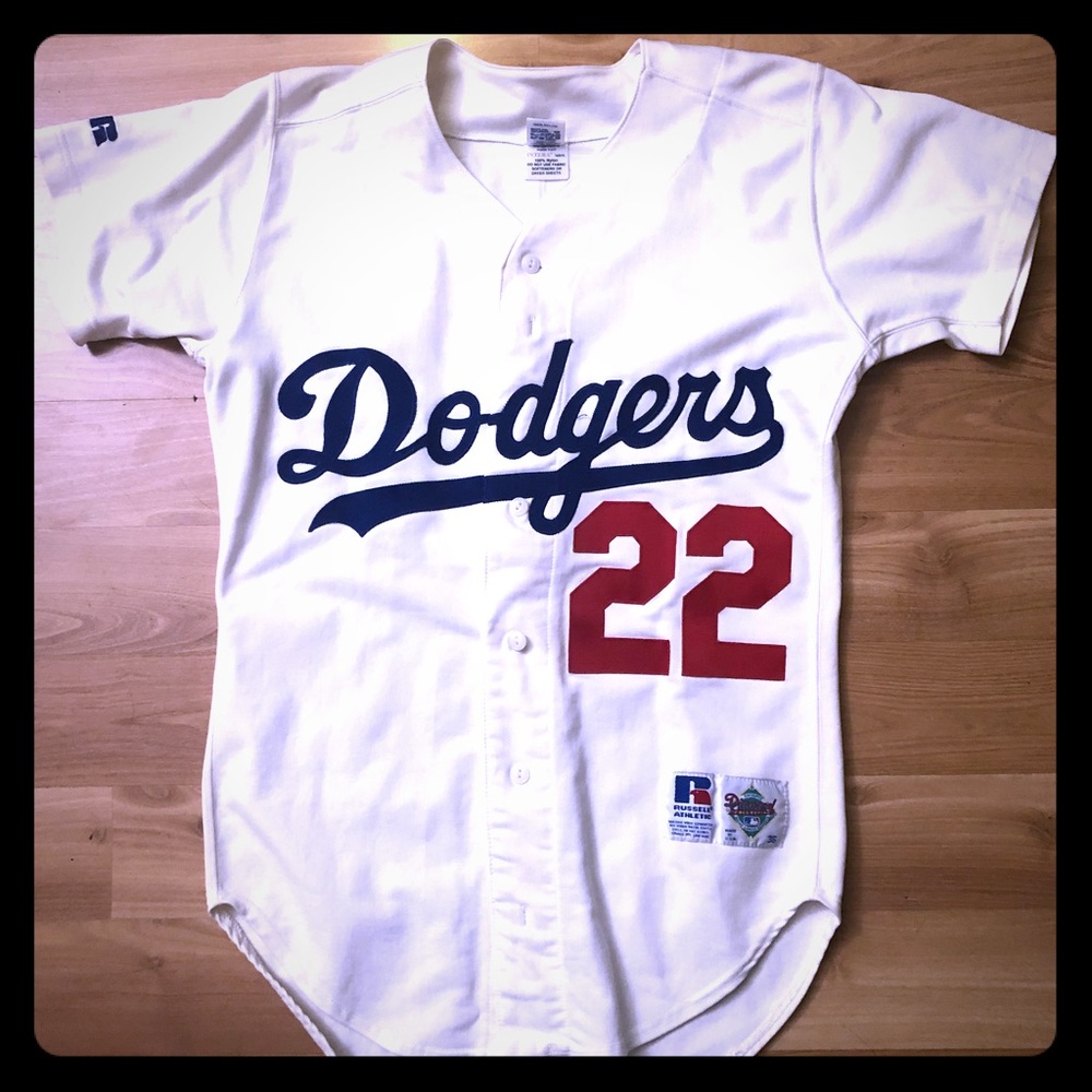 Authentic 1991 Dodgers "Brett Butler" jersey